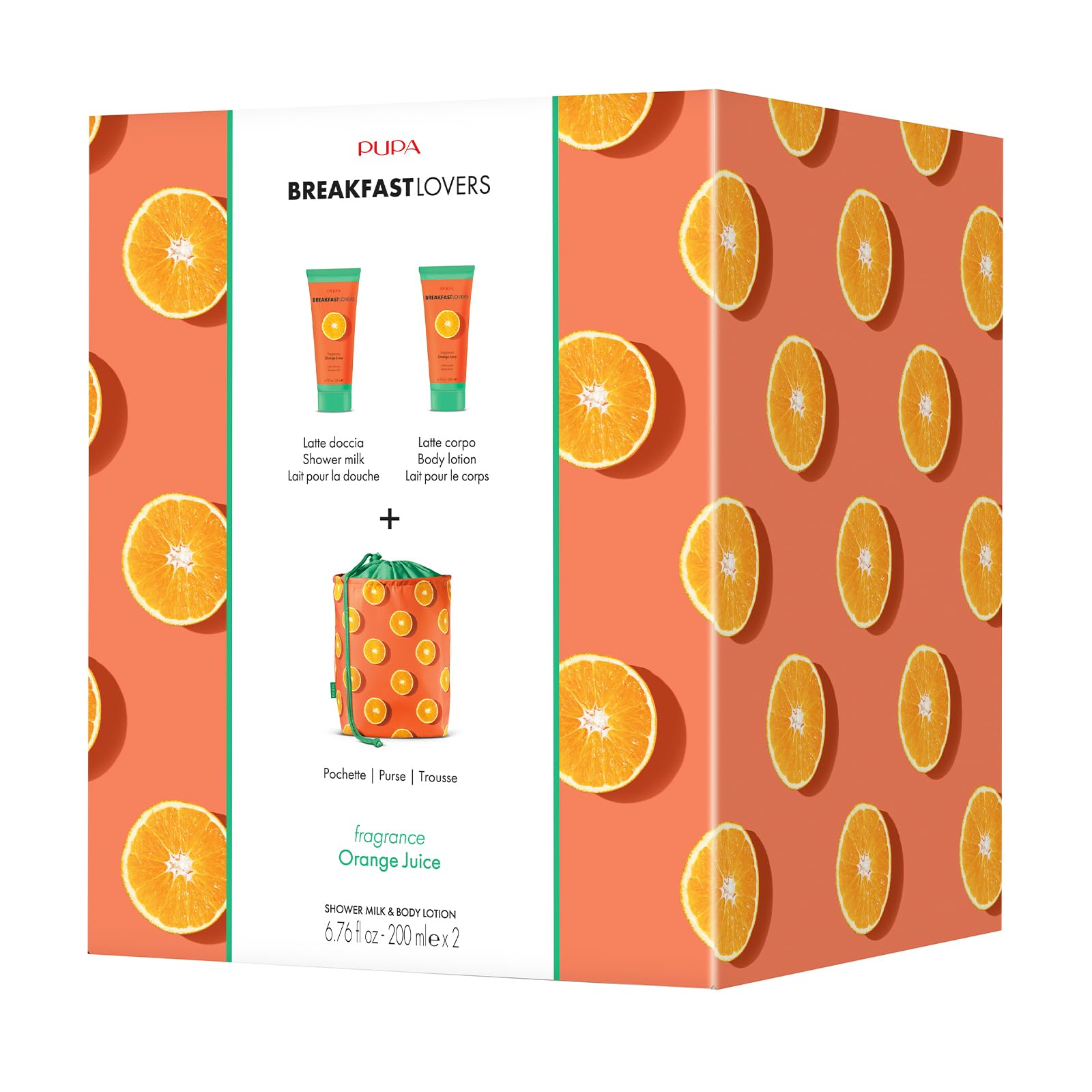 Foto 2 | Set De Regalo Para El Cuidado De La Piel Pupa Milano Breakfast Lovers Orange, 3 Piezas - Venta Internacional.