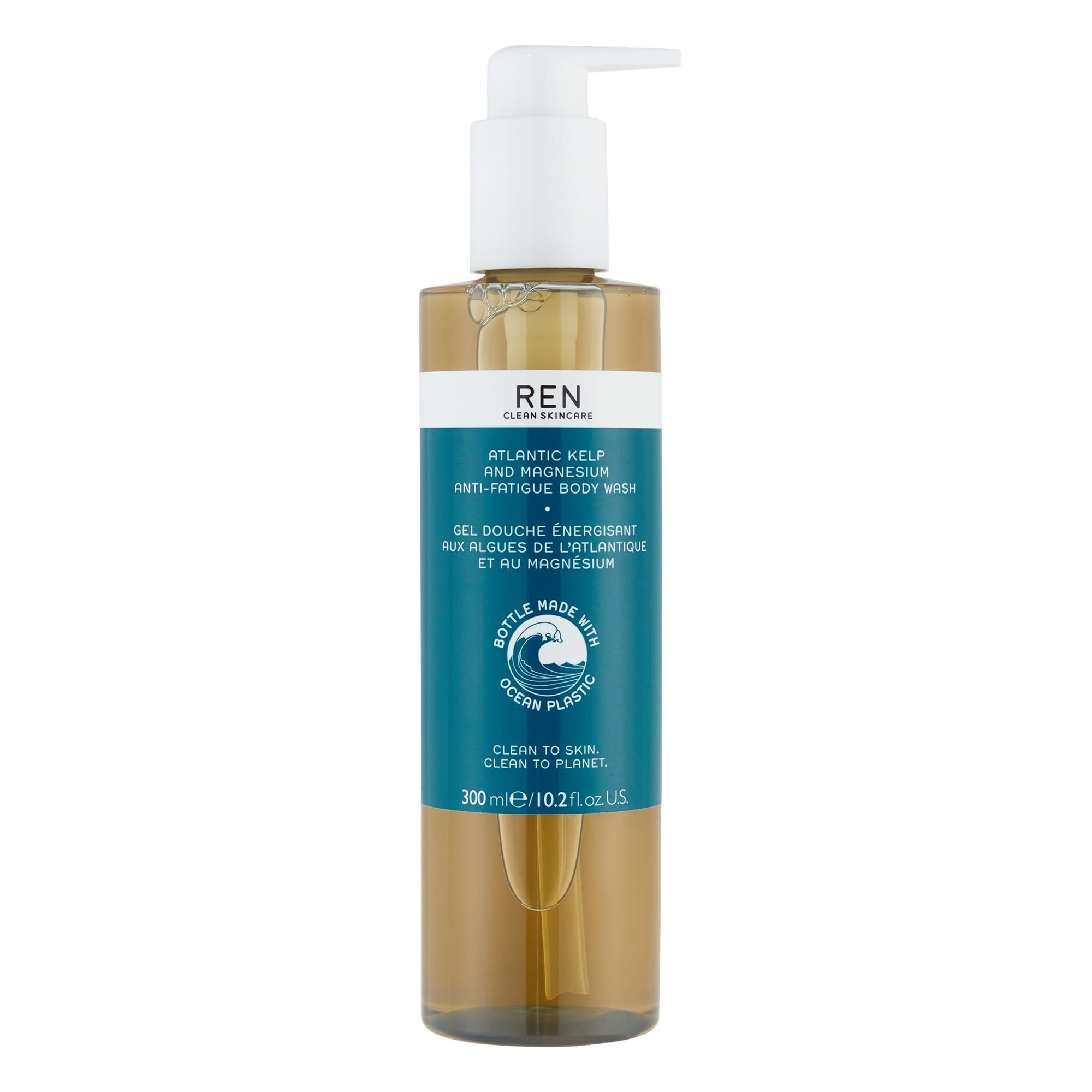 Gel De Baño Ren Clean Skincare Con Algas Del Atlántico Y Magnesio - Venta Internacional.