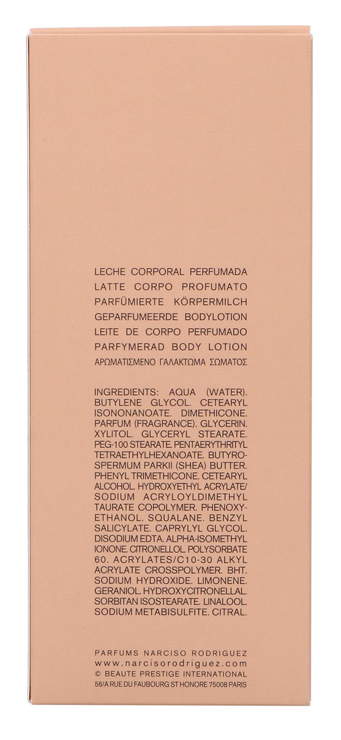 Foto 3 pulgar | Loción Corporal Perfumada Narciso Rodriguez 200 Ml - Venta Internacional.