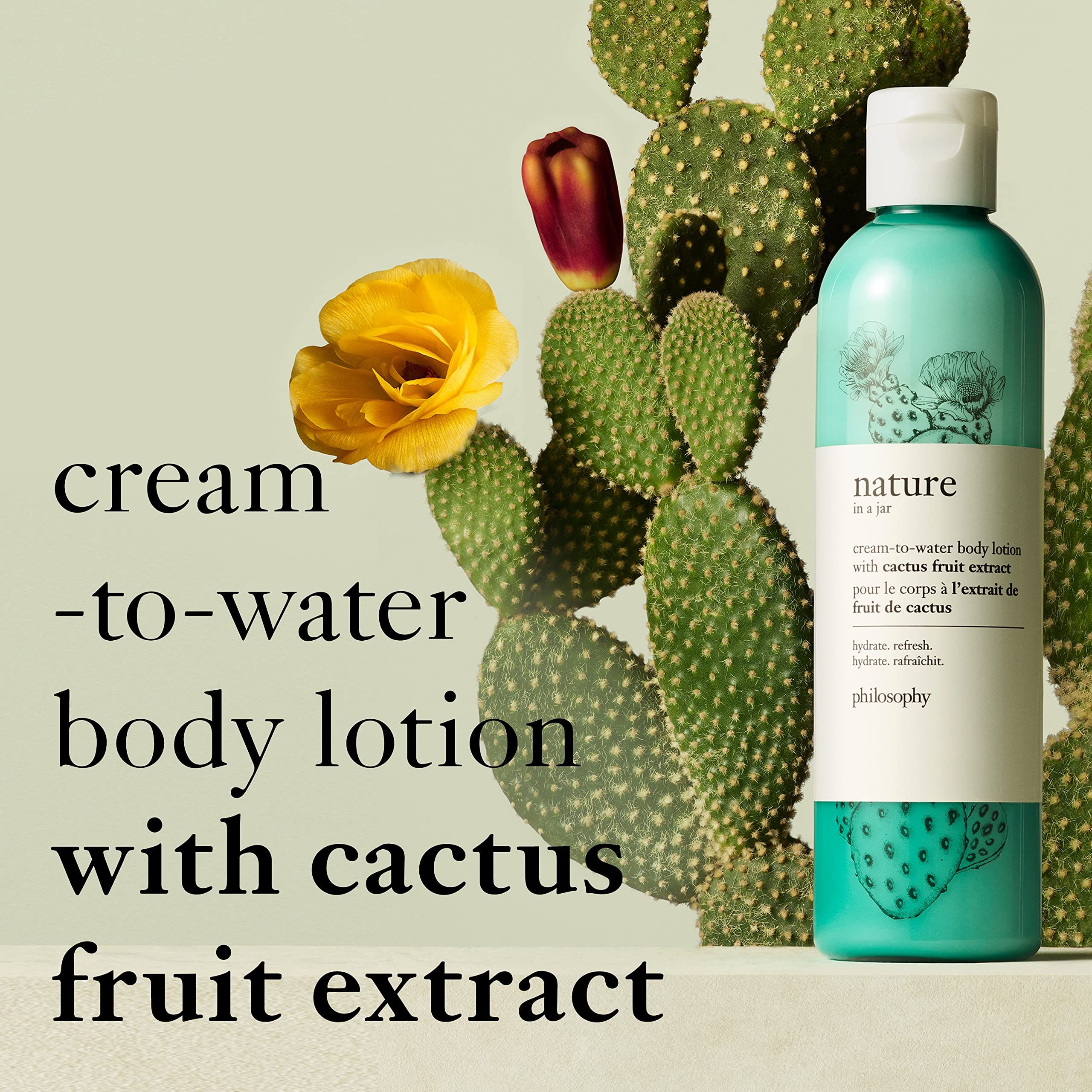 Foto 4 pulgar | Loción Corporal Philosophy Nature En Un Tarro Con Fruta De Cactus, 240 Ml - Venta Internacional.