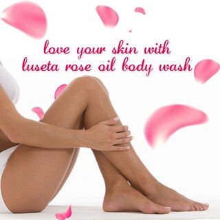 Foto 3 | Gel De Baño Luseta Con Aceite De Rosa Para Piel Seca, 500 Ml, Sin Sulfatos - Venta Internacional.