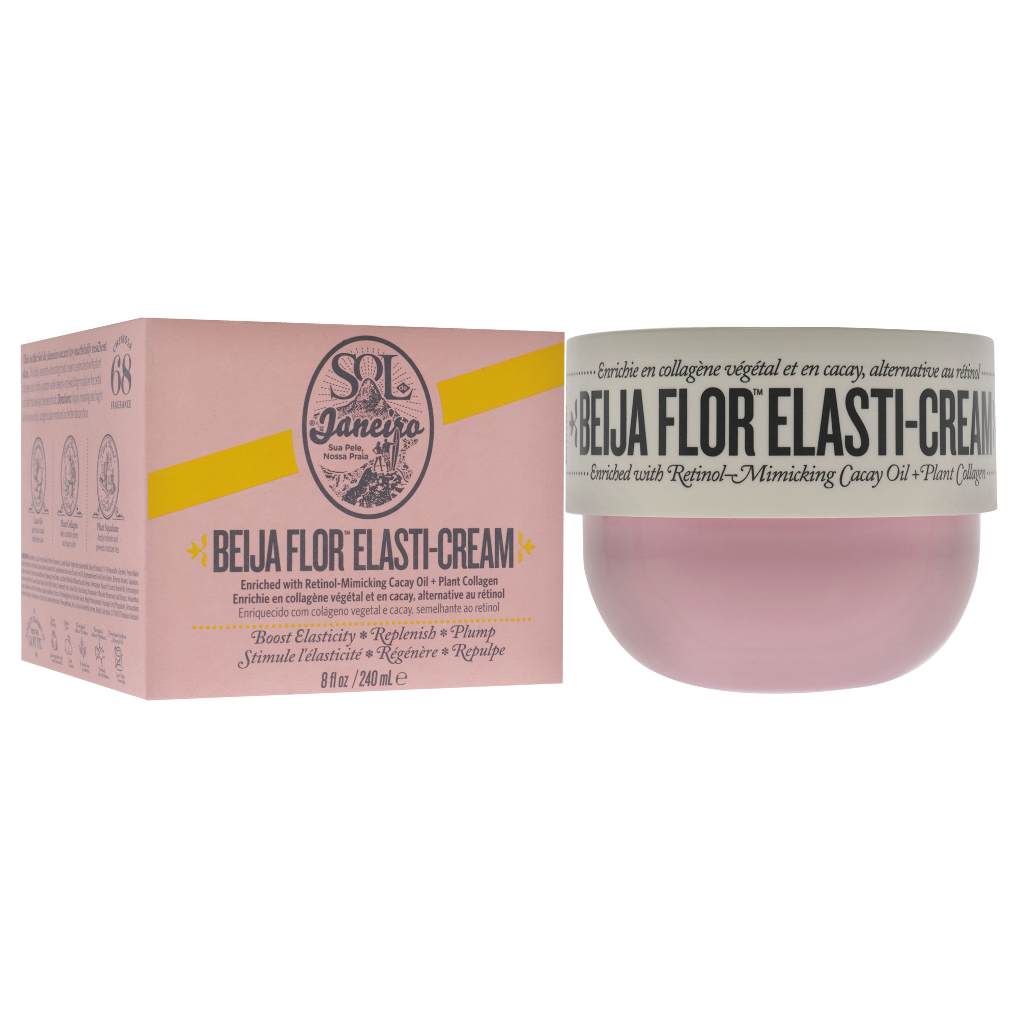 Foto 4 pulgar | Crema Elástica Beija Flor, 8 Onzas - Venta Internacional.