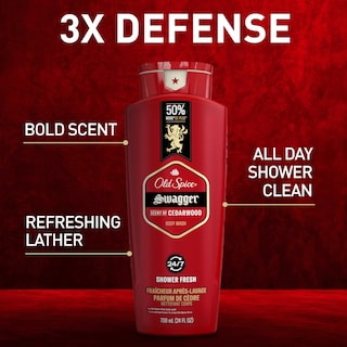 Foto 2 | Gel De Baño Old Spice 24/7 Shower Fresh Scent Para Hombre, 720 Ml - Venta Internacional.