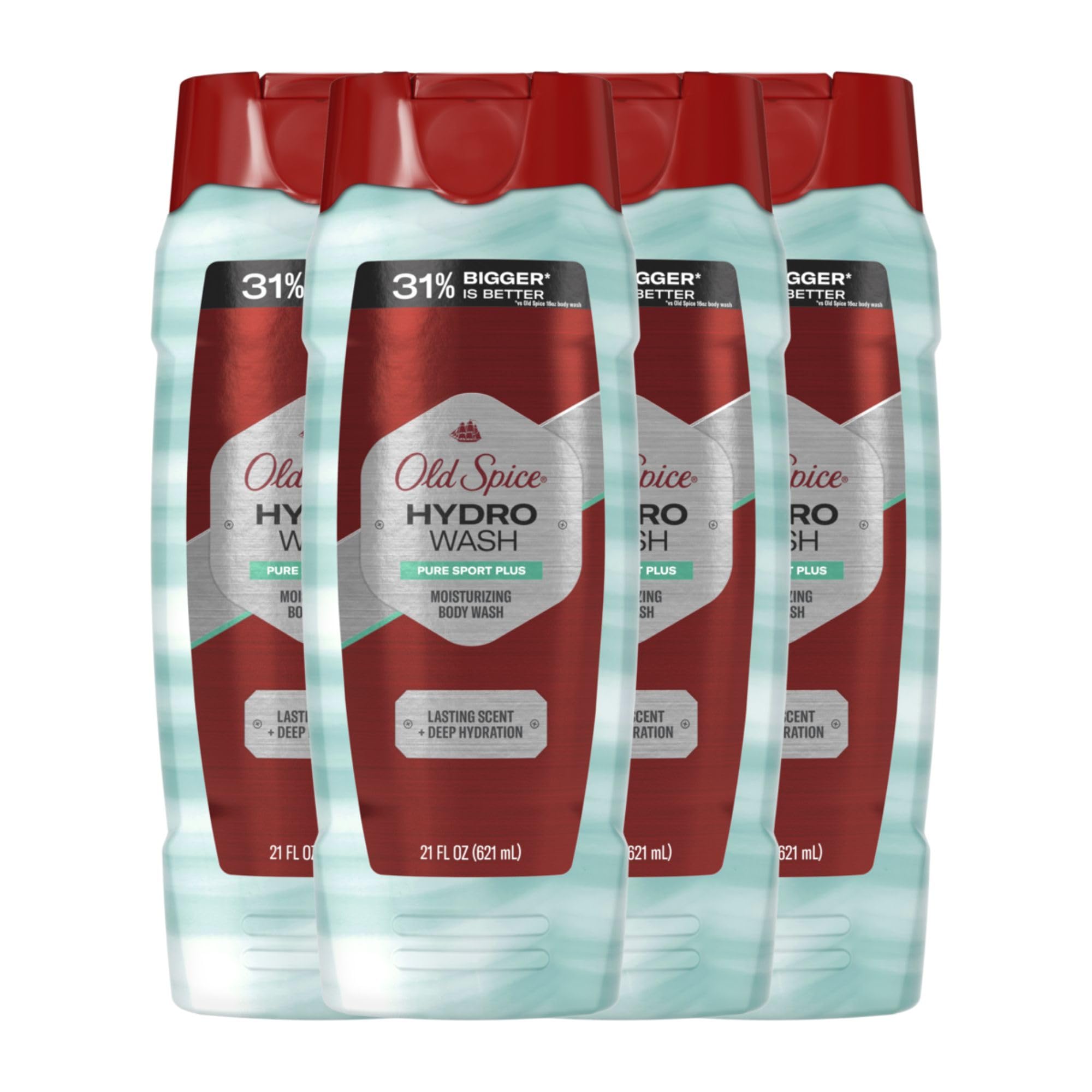 Gel De Baño Old Spice Hidratante Hydro Wash Pure Sport 620 Ml - Venta Internacional.