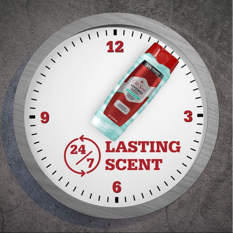 Foto 3 pulgar | Gel De Baño Old Spice Hidratante Hydro Wash Pure Sport 620 Ml - Venta Internacional.