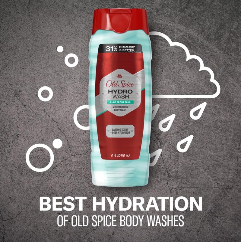 Foto 6 pulgar | Gel De Baño Old Spice Hidratante Hydro Wash Pure Sport 620 Ml - Venta Internacional.