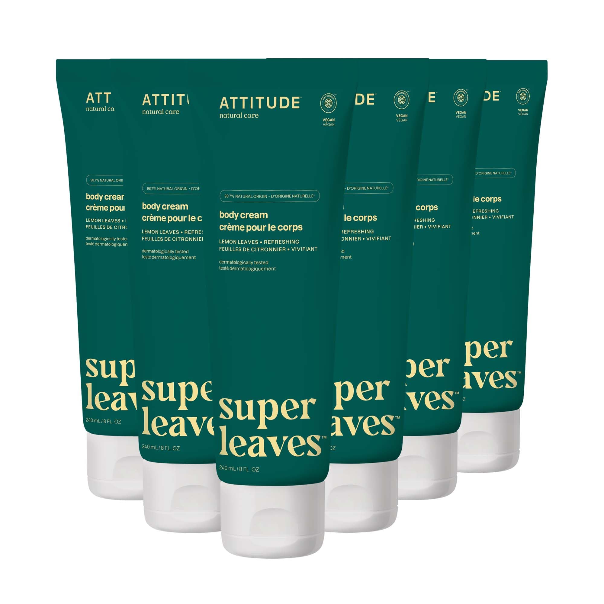 Crema Corporal Attitude Hidratue Para Piel Seca Vegana 240 Ml X6 - Venta Internacional.