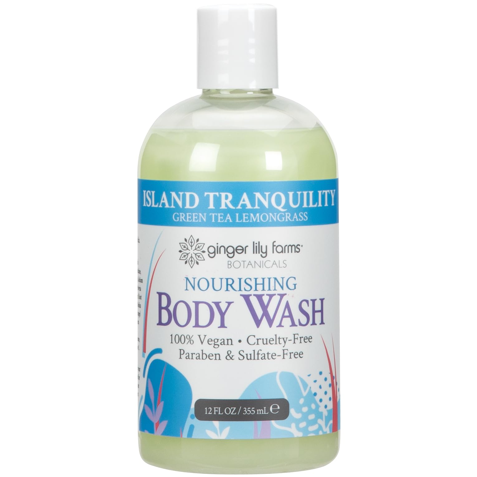 Foto 2 pulgar | Gel De Baño Ginger Lily Farms Botanicals Island Tranquility 360 Ml - Venta Internacional.