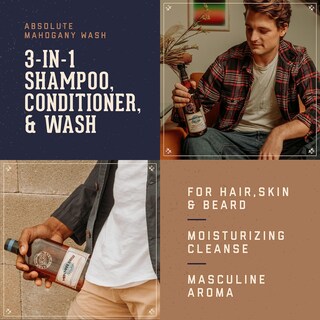Foto 2 | Champú Y Acondicionador 18.21 Man Made Wash Absolute Mahogany 946ml - Venta Internacional.