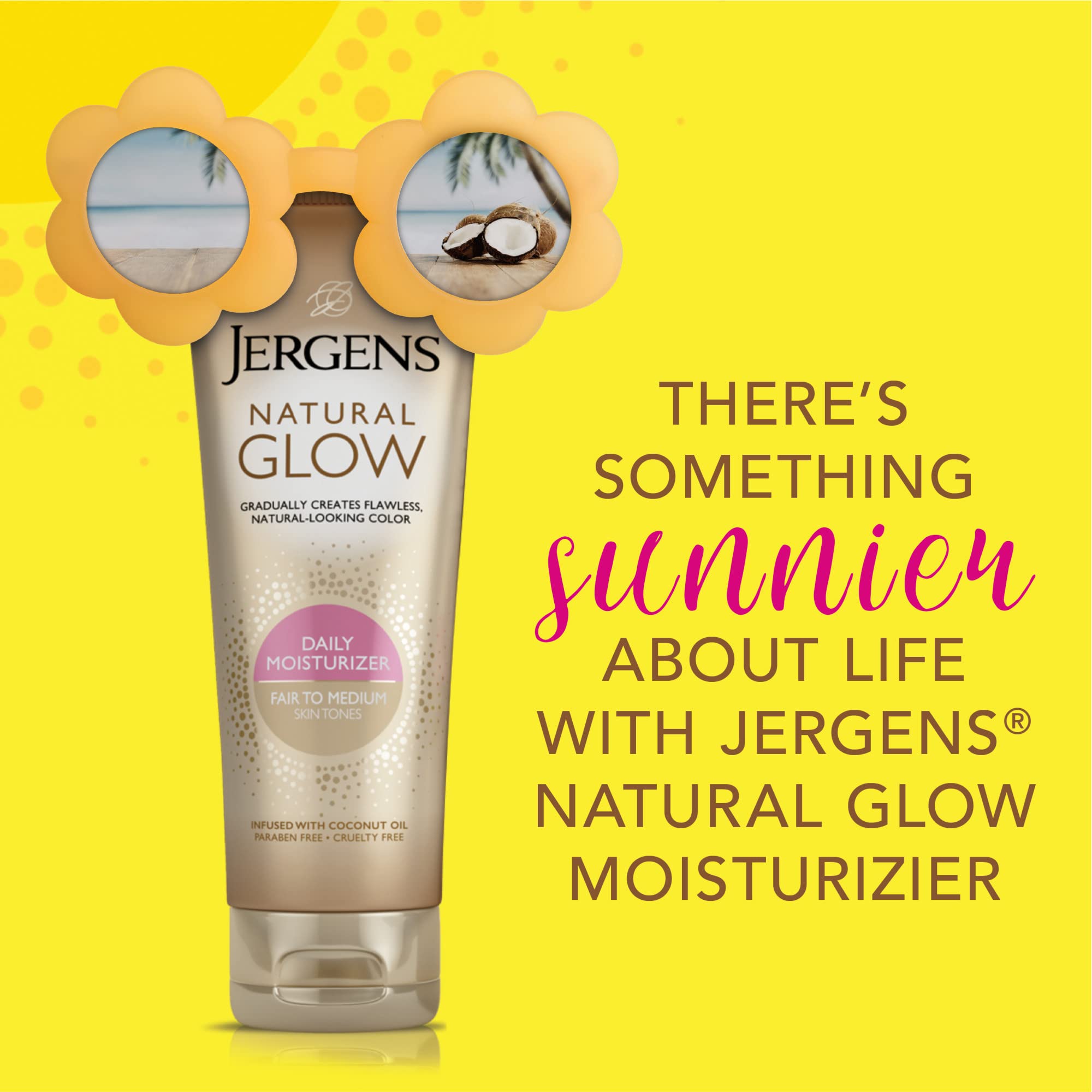 Foto 4 pulgar | Loción Bronceadora Sin Sol Jergens Natural Glow Skin Fair-medium Skin - Venta Internacional.