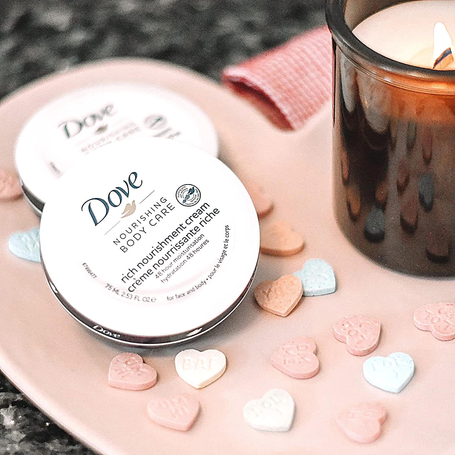 Foto 4 | Cuidado Corporal Nutritivo Cream Dove Para Piel Extra Seca, 4 X 75 Ml - Venta Internacional.
