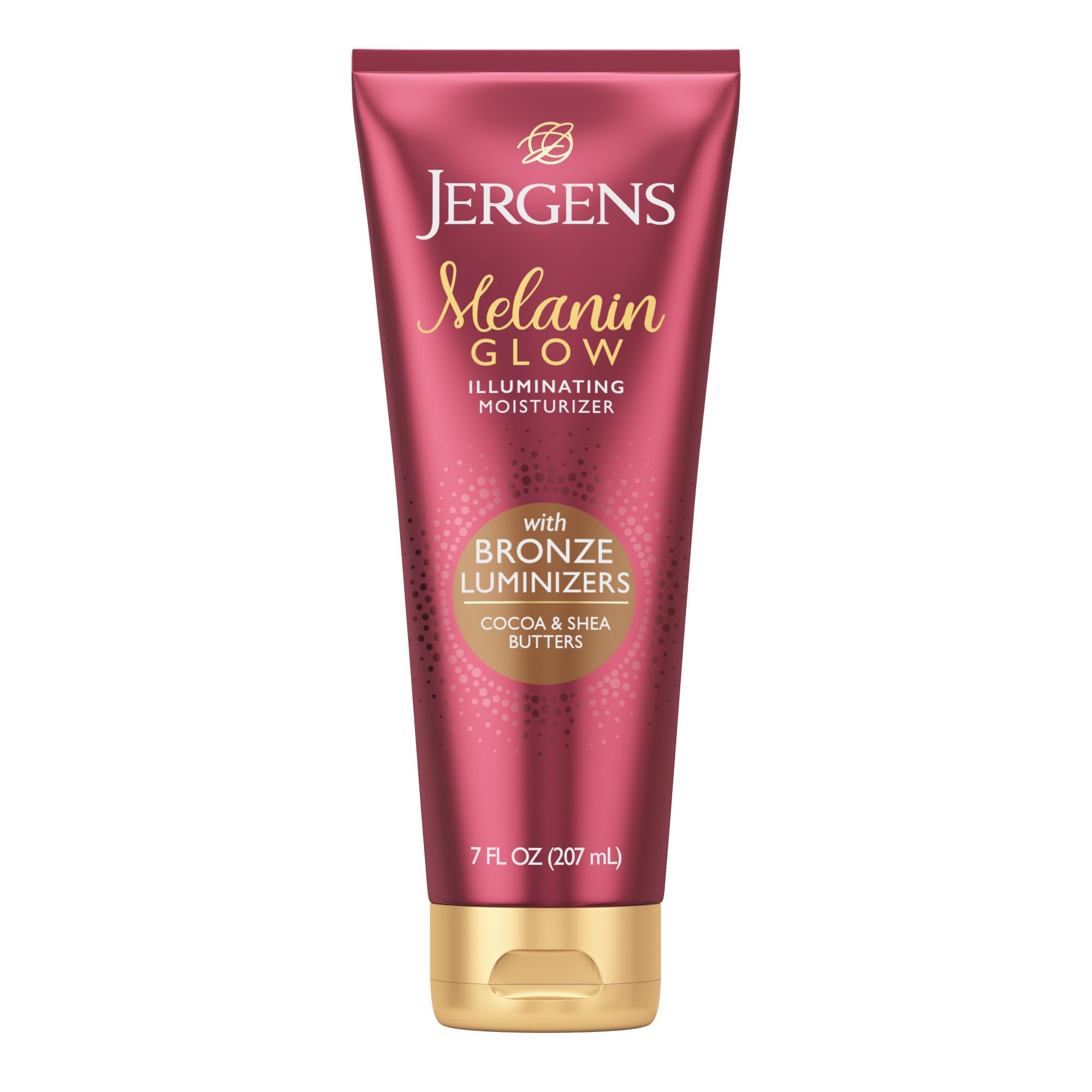 Lotion Jergens Melanin Glow, Hidratante Iluminador, 200 Ml - Venta Internacional.