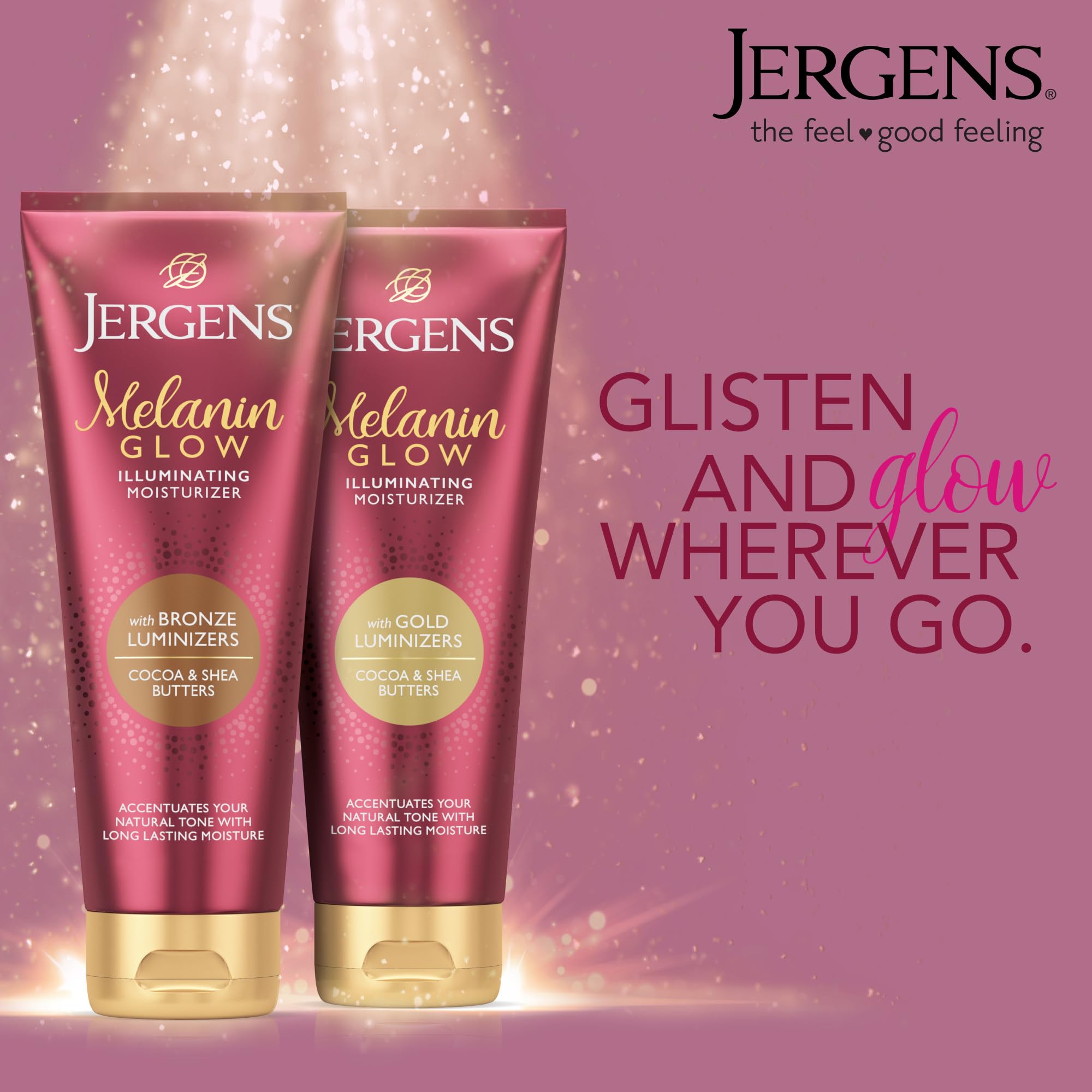 Foto 8 pulgar | Lotion Jergens Melanin Glow, Hidratante Iluminador, 200 Ml - Venta Internacional.