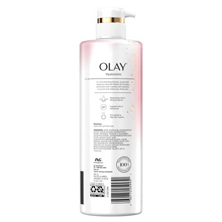 Foto 7 | Gel De Baño Olay Limpiador Y Nutritivo Con Ácido Hialurónico 600 Ml - Venta Internacional.