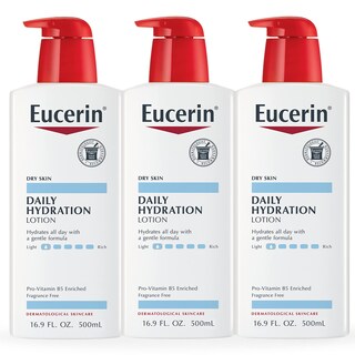 Foto 1 | Loción Corporal Eucerin Daily Hydration Para Piel Seca 500 Ml X3 - Venta Internacional.