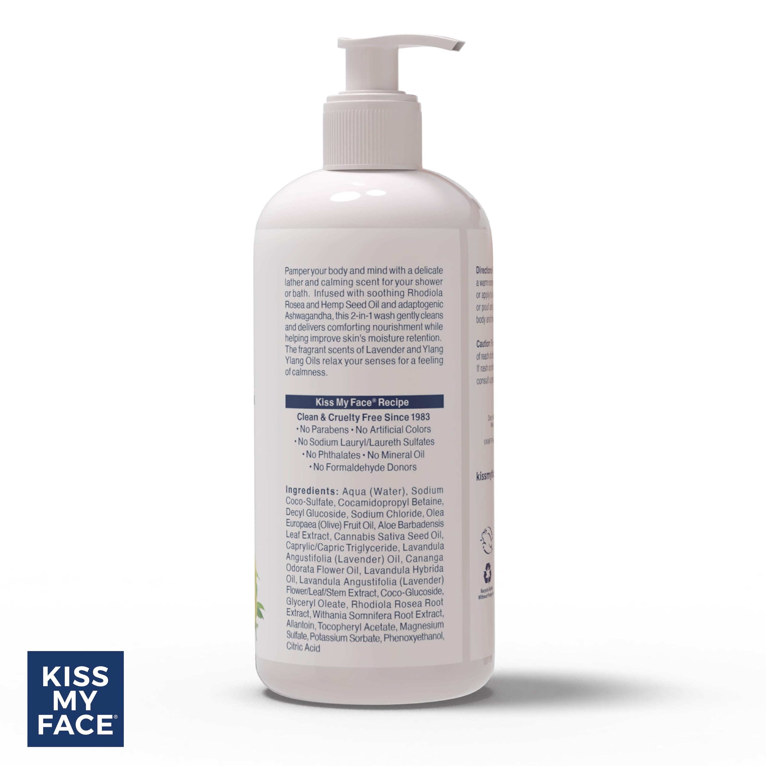 Foto 6 pulgar | Gel De Baño Y Gel De Baño Kiss My Face De-stress 2 En 1, 480 Ml - Venta Internacional.