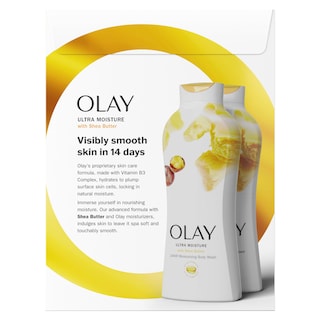 Foto 6 | Gel De Baño Olay Ultra Moisture Con Aroma A Manteca De Karité 650 Ml X2 - Venta Internacional.