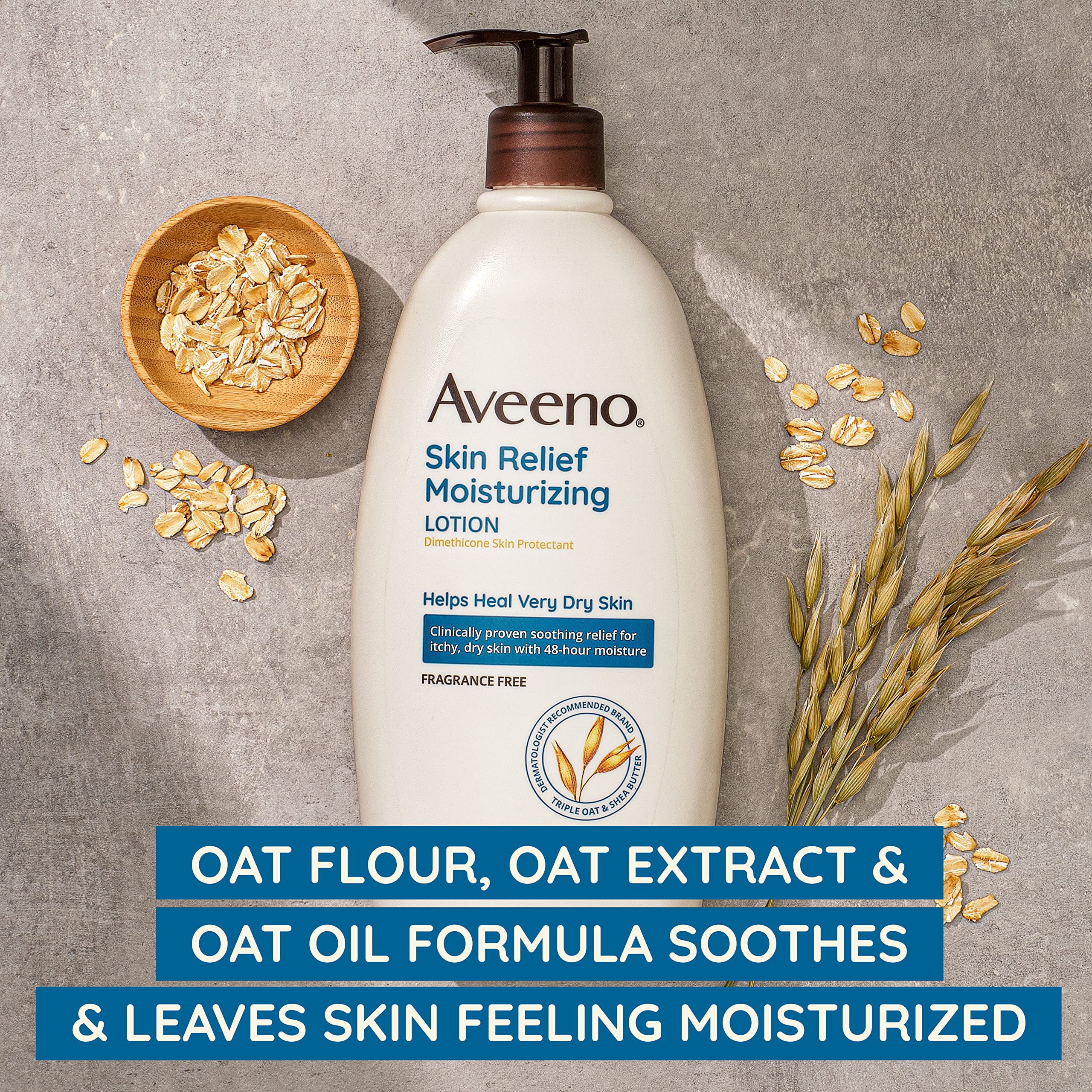 Foto 3 pulgar | Loción Hidratante Aveeno Skin Relief Sensitive Skin 530ml - Venta Internacional.