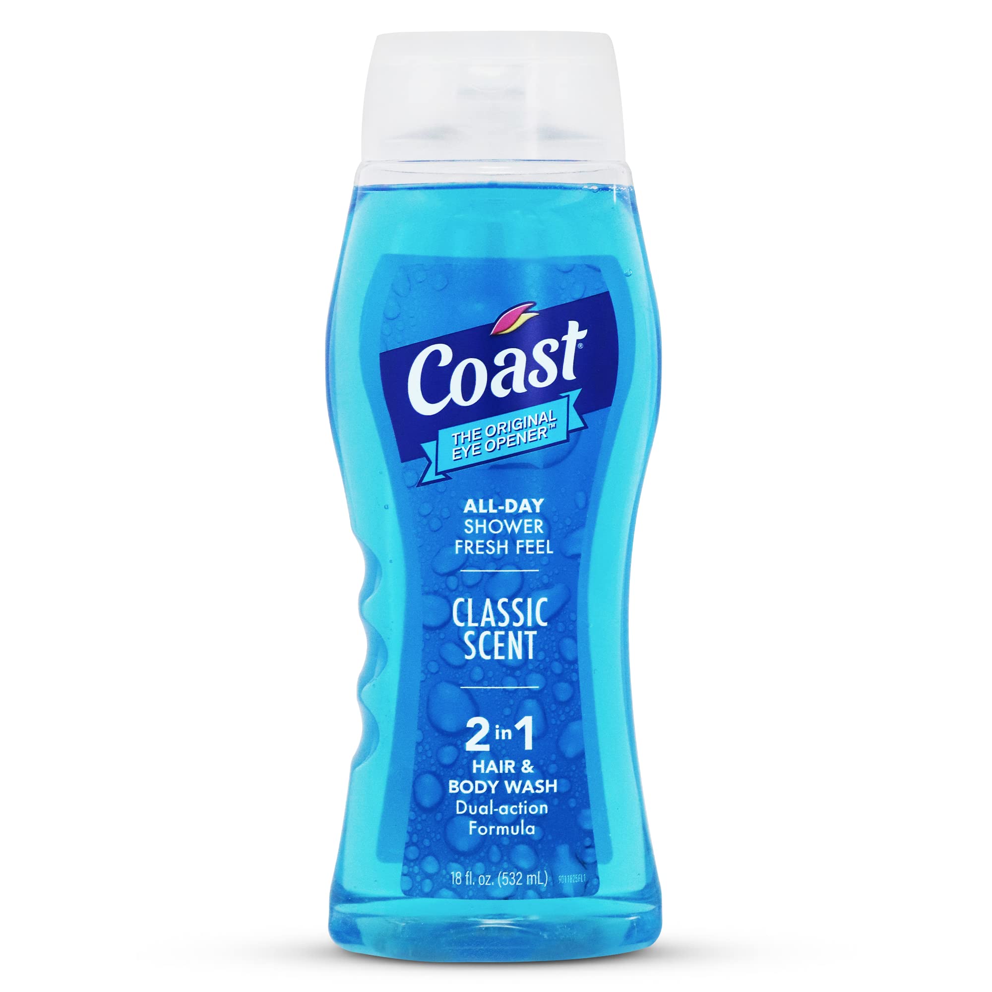 Foto 2 pulgar | Jabón Para Cabello Y Cuerpo Coast Classic Scent, Botella De 532 Ml - Venta Internacional.