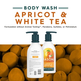 Foto 2 | Gel De Baño Jason Albaricot And White Tea Glowing 900 Ml - Venta Internacional.