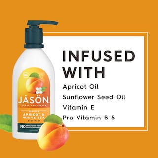 Foto 4 | Gel De Baño Jason Albaricot And White Tea Glowing 900 Ml - Venta Internacional.