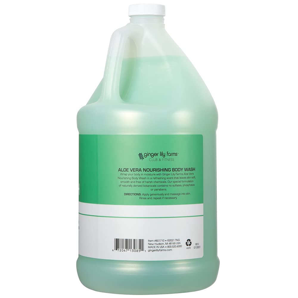 Foto 3 pulgar | Gel De Baño Ginger Lily Farms Club & Fitness 3,8 L Con Aloe Vera - Venta Internacional.