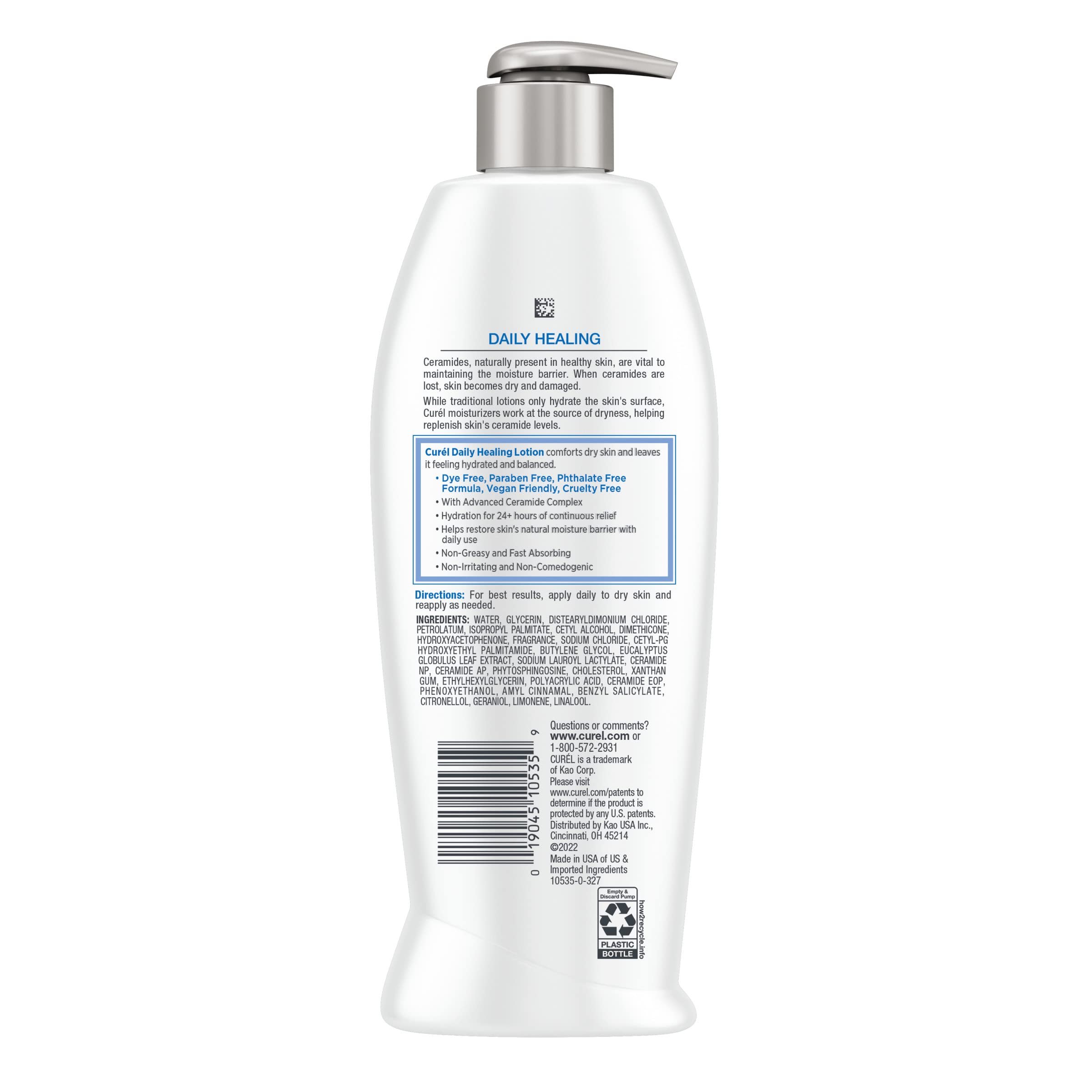Foto 7 pulgar | Loción Corporal Curel Daily Healing Para Piel Seca 384 Ml (x3) - Venta Internacional.