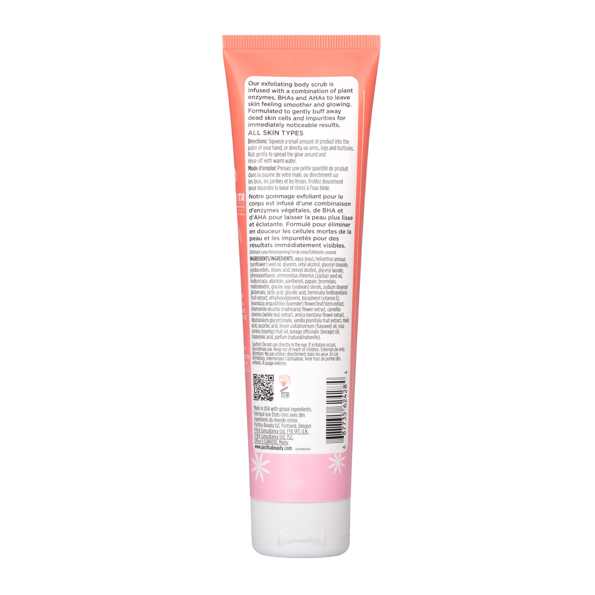 Foto 8 pulgar | Set De Loción Corporal Y Exfoliante Corporal Pacifica Glow Baby Vitamin C - Venta Internacional.