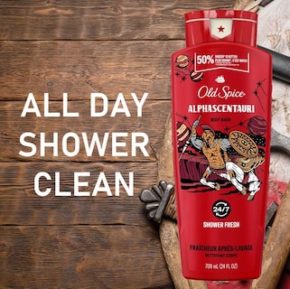 Foto 3 | Gel De Baño Old Spice Alpha-scentauri 710 Ml Para Hombre, Paquete De 4 - Venta Internacional.