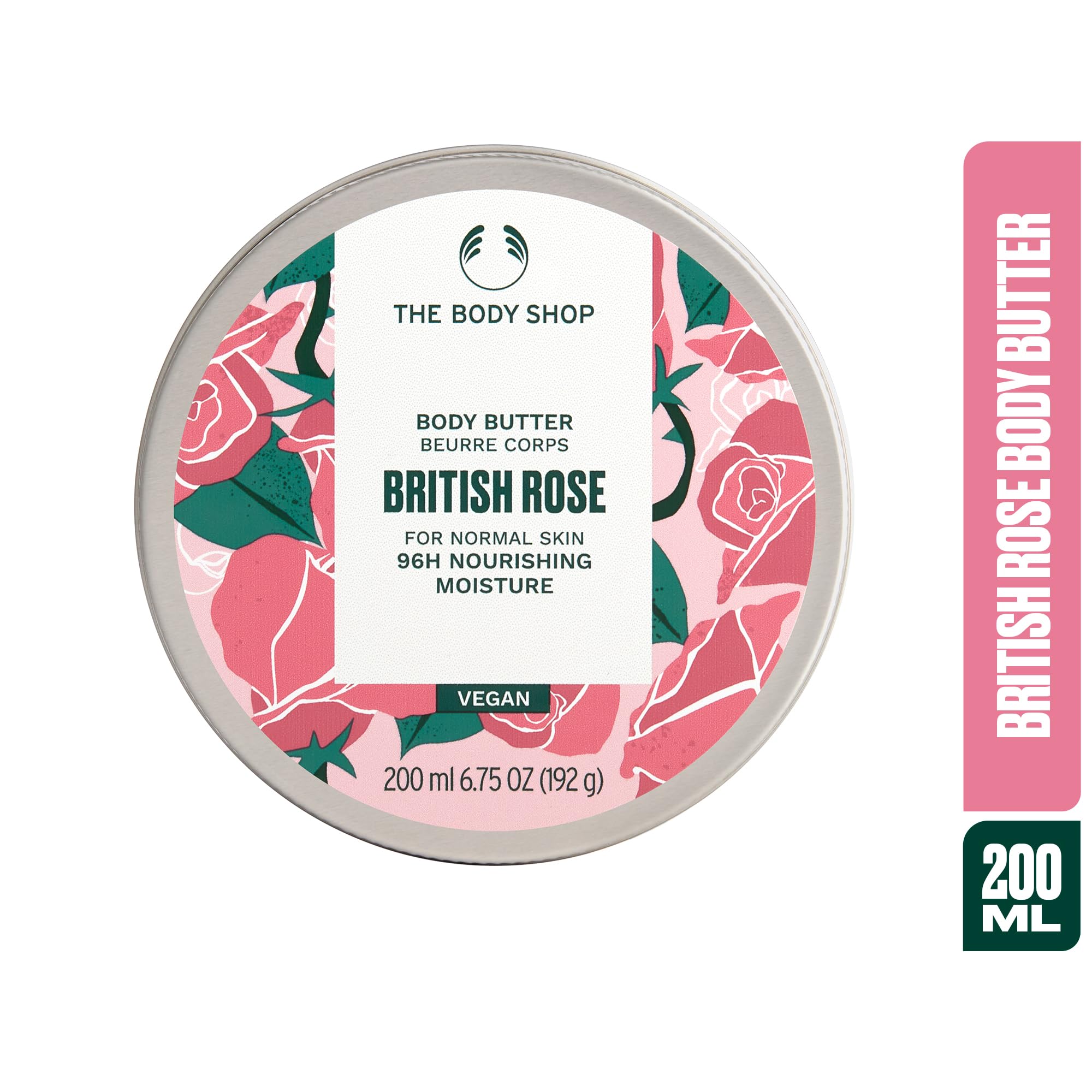 Foto 3 pulgar | Manteca Corporal The Body Shop British Rose 200 Ml Vegana - Venta Internacional.