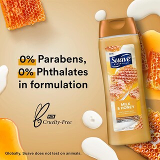 Foto 6 | Gel De Baño Hidratante Suave Con Leche Y Miel, 530 Ml, Paquete De 6 - Venta Internacional.