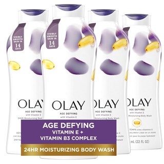 Foto 1 | Gel De Baño Olay Antienvejecimiento Con Vitamina E, Hidratante 24 Horas, 660 Ml - Venta Internacional.