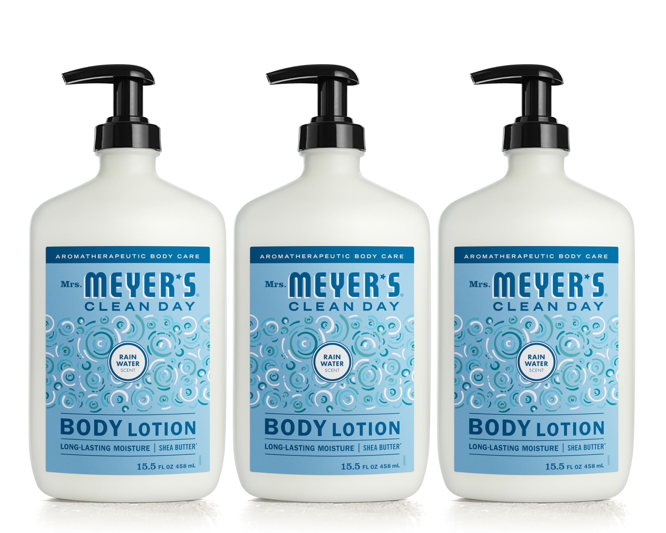 Loción Corporal Mrs. Meyer's Clean Day Rain Water 1.375l (x3) - Venta Internacional.