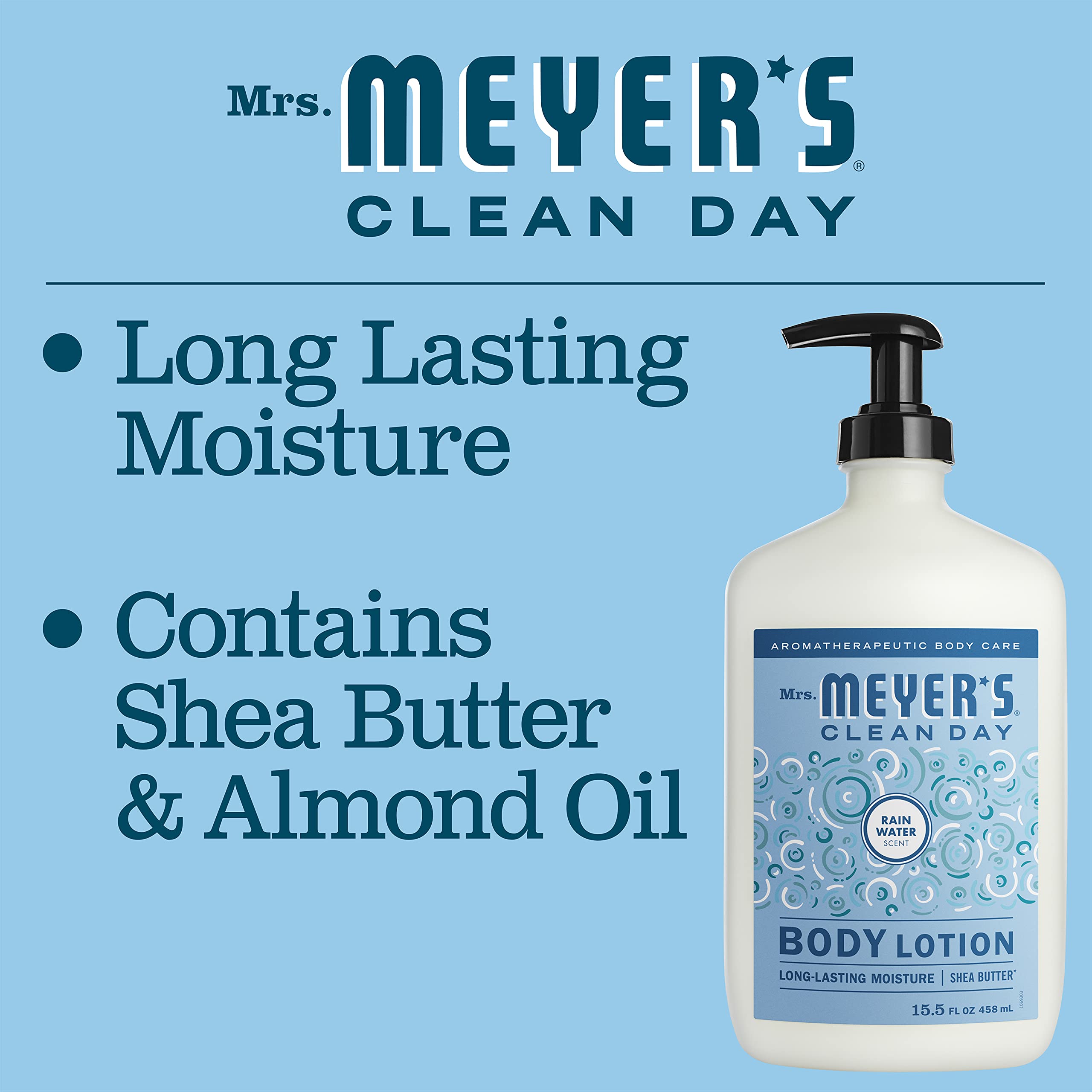 Foto 4 pulgar | Loción Corporal Mrs. Meyer's Clean Day Rain Water 1.375l (x3) - Venta Internacional.
