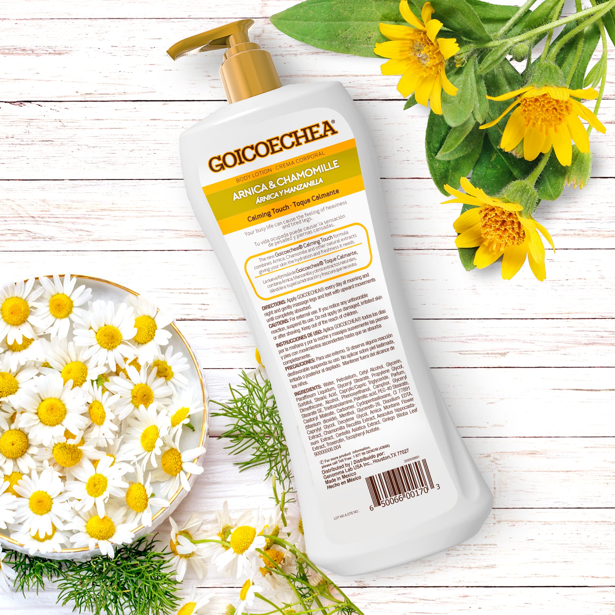 Foto 7 pulgar | Loción Corporal Goicoechea Calming Touch Hidratante 400 Ml (x3) - Venta Internacional.