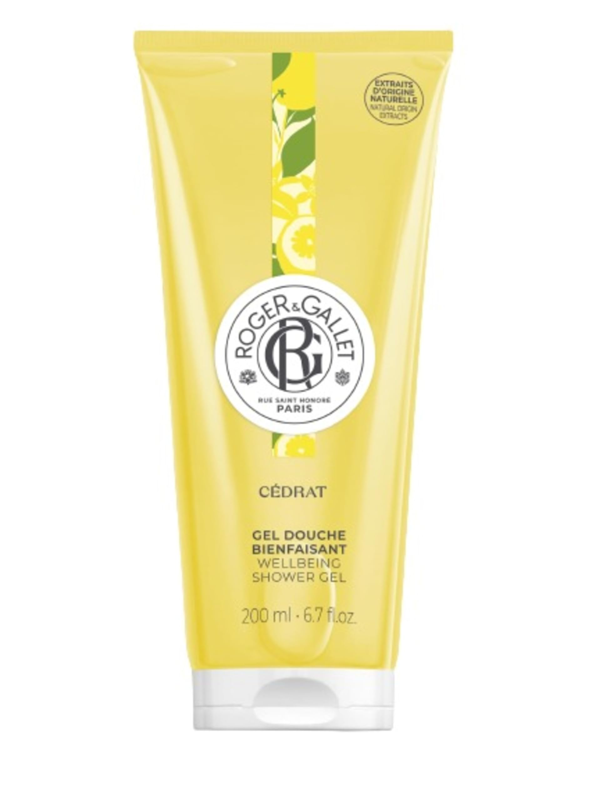 Gel De Ducha Y Gel De Ducha Roger & Gallet Cédrat - Citron 200 Ml - Venta Internacional.