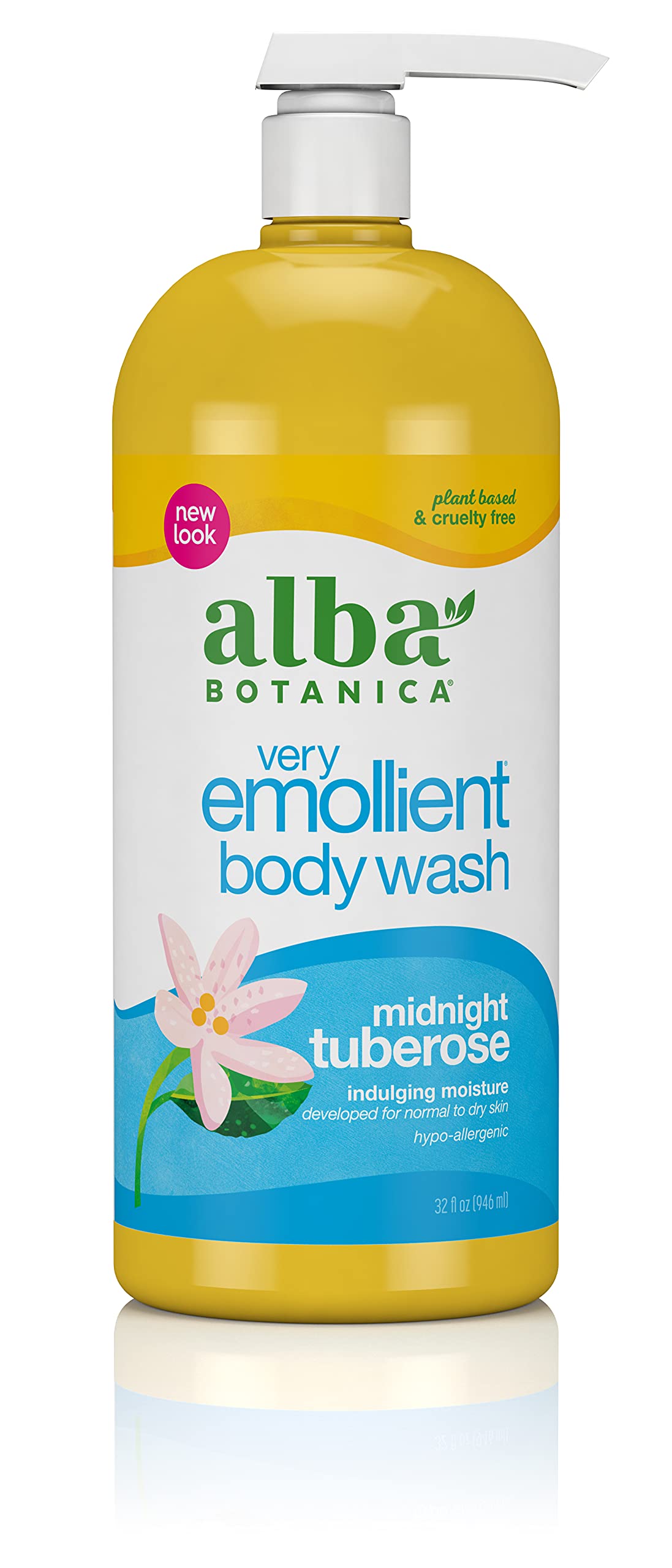 Gel De Baño Alba Botanica Muy Emoliente Midnight Tuberose 960 Ml - Venta Internacional.