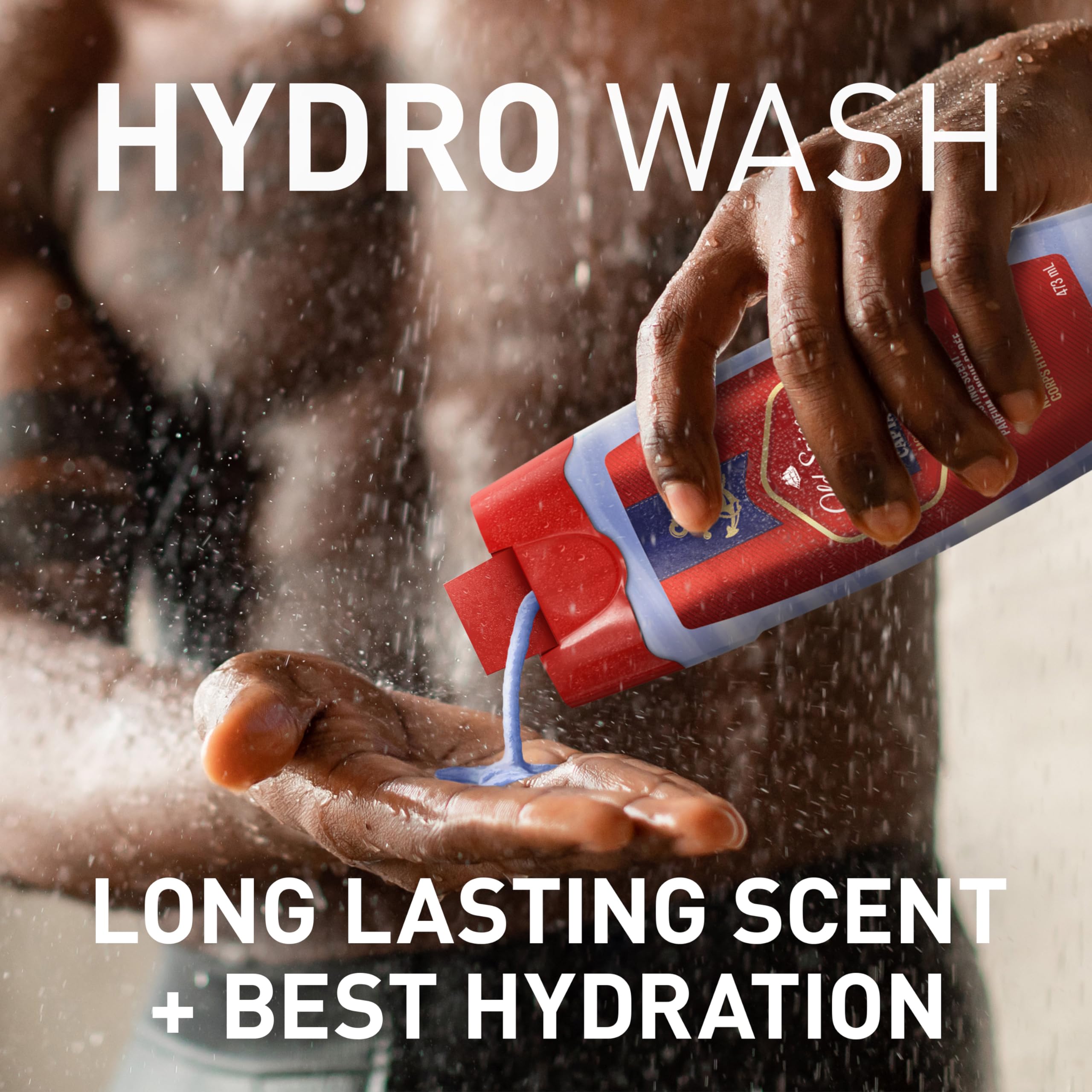 Foto 5 pulgar | Gel De Baño Old Spice Hidratante Hydro Wash Captain 620 Ml X 4 - Venta Internacional.
