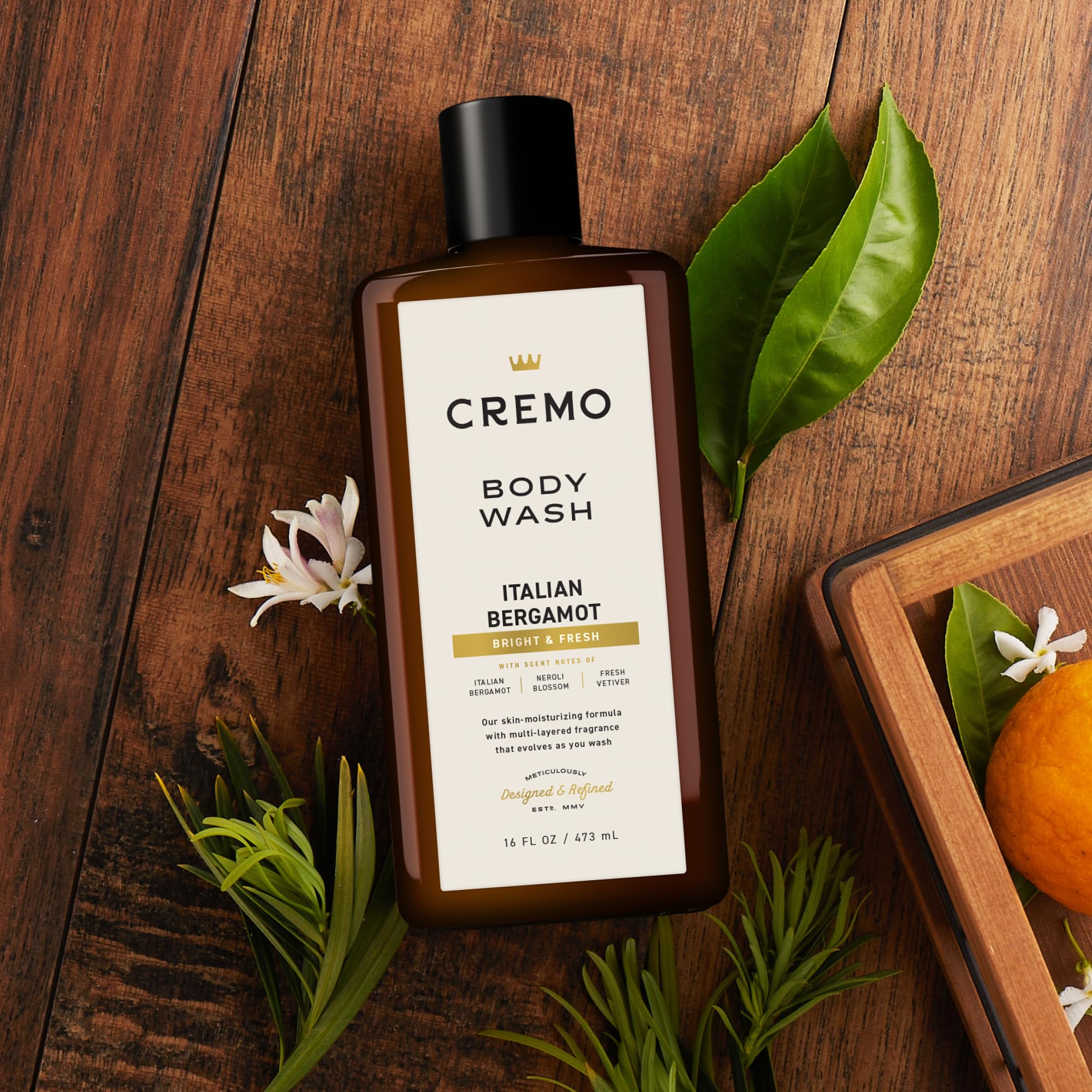 Foto 2 | Gel De Baño Cremo, Rica En Espuma, Bergamota Italiana, 473 Ml - Venta Internacional.