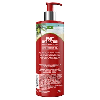Foto 4 | Loción Para Manos Y Cuerpo Old Spice Daily Hydration Fiji 480 Ml X4 - Venta Internacional.