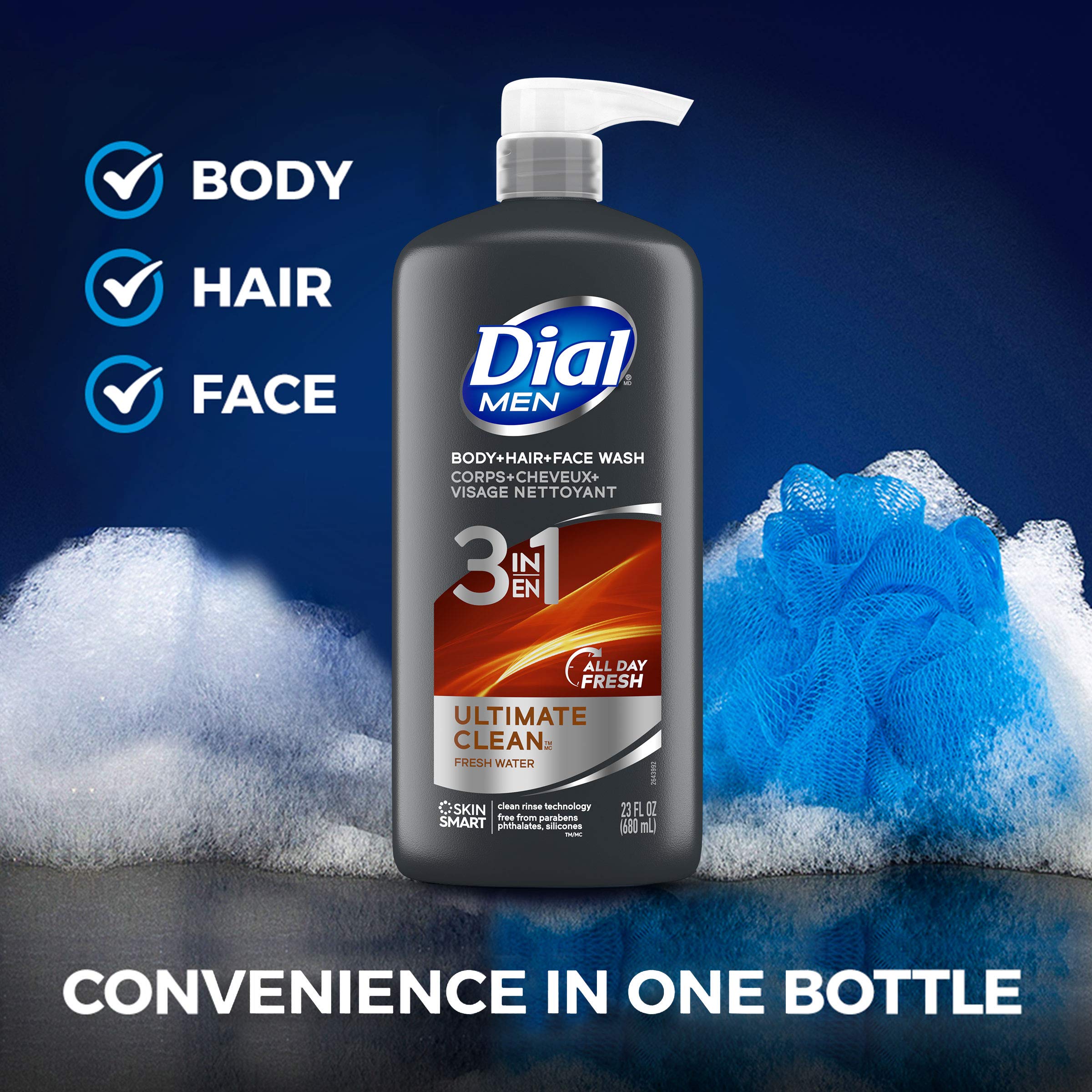 Foto 4 pulgar | Limpiador Corporal, Capilar Y Facial Para Hombre Ultimate Clean 2l - Venta Internacional.