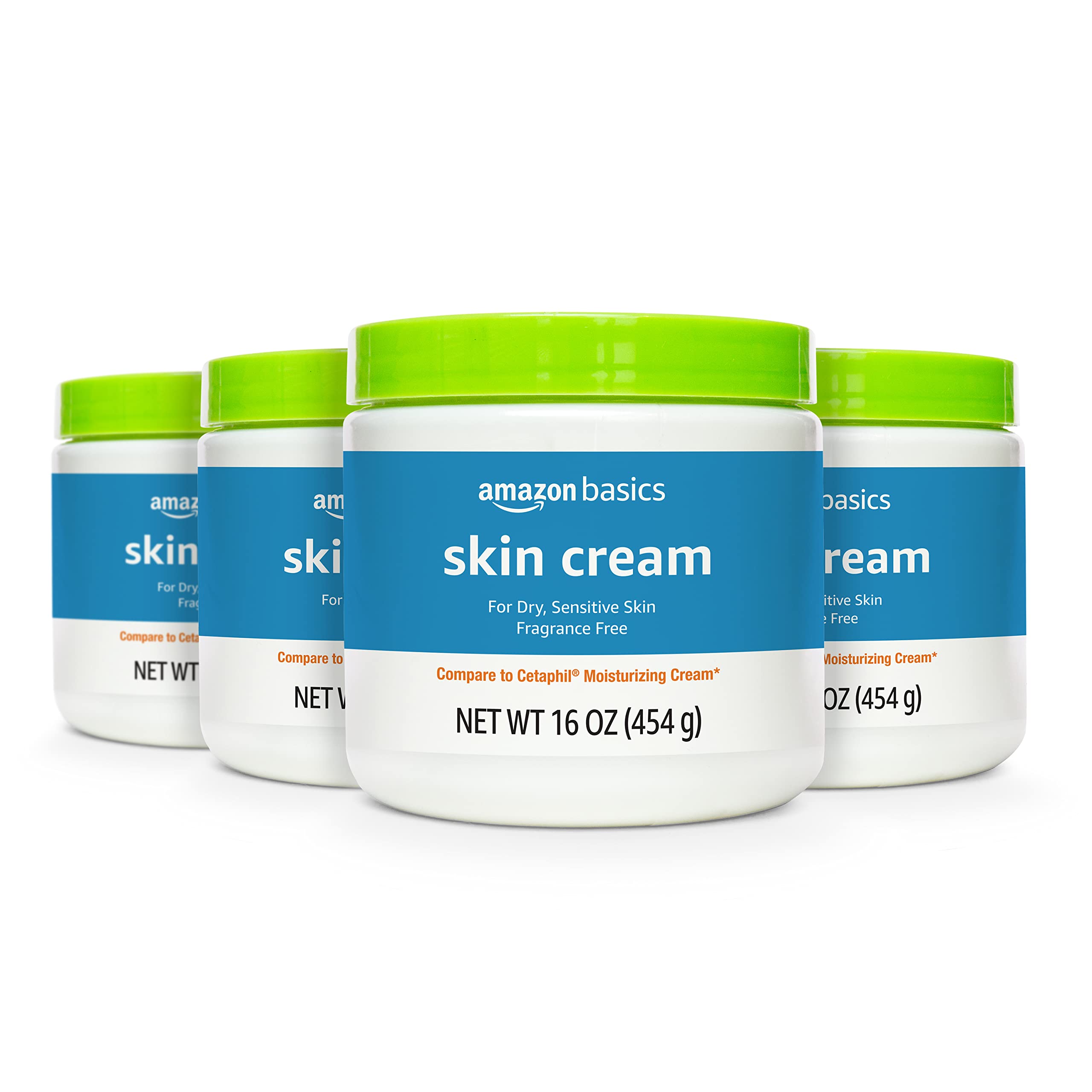 Crema Para La Piel Amazon Basics Ultrahidratante De 480 Ml (paquete De 4) - Venta Internacional.