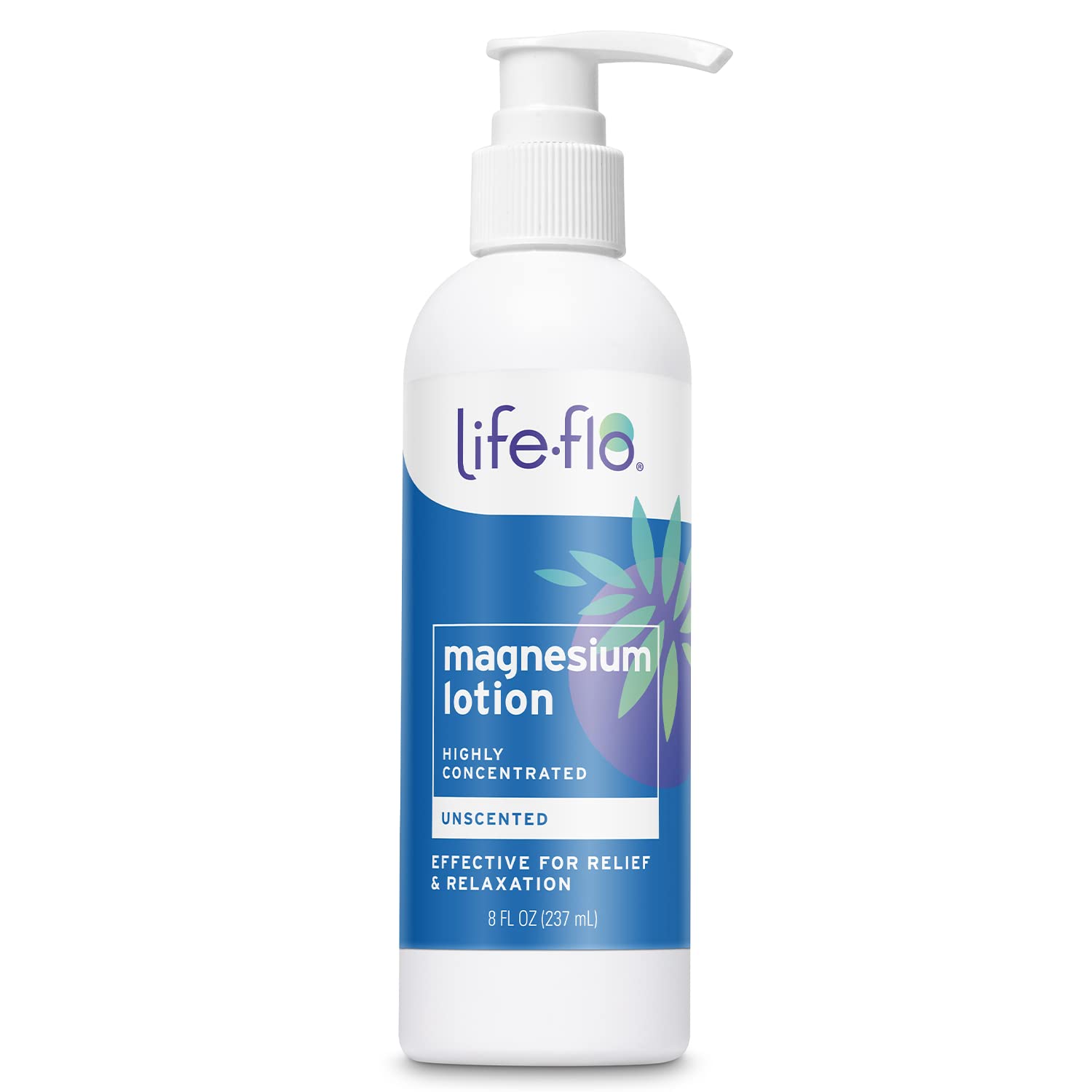 Loción Corporal Life-flo Loción De Magnesio 240 Ml Sin Perfume - Venta Internacional.