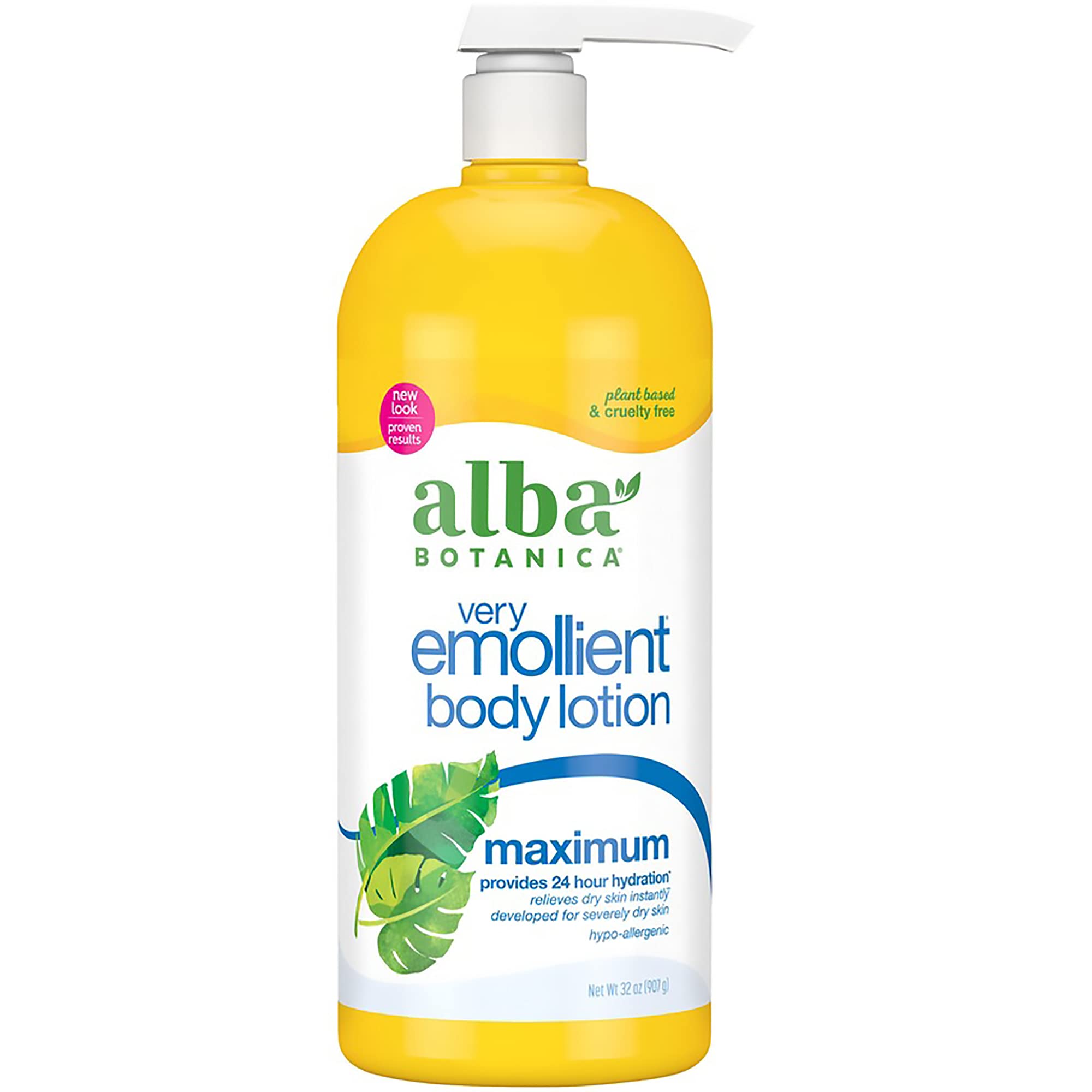 Loción Corporal Alba Botanica Very Emolient Maximum Dry 960 Ml - Venta Internacional.