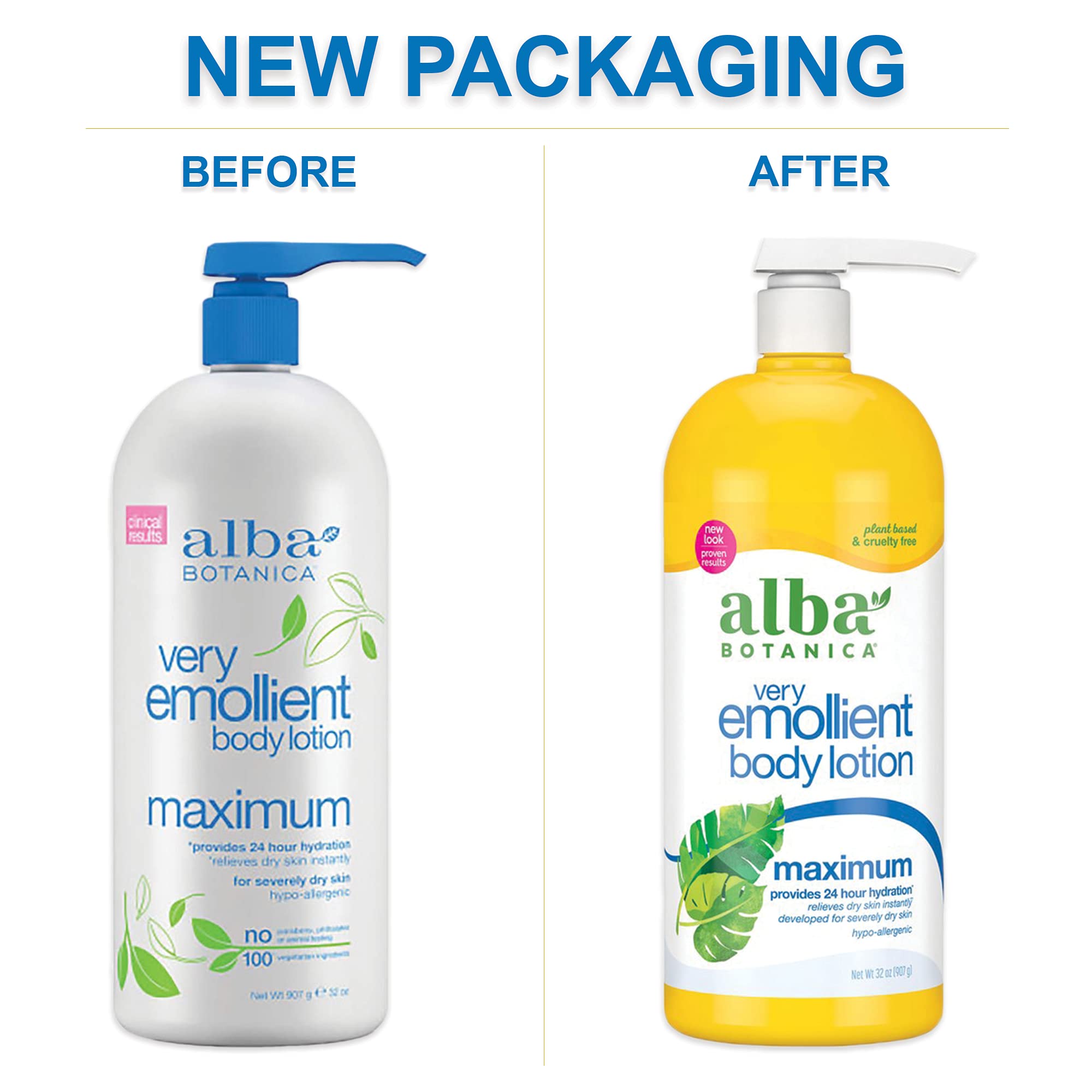 Foto 6 | Loción Corporal Alba Botanica Very Emolient Maximum Dry 960 Ml - Venta Internacional.