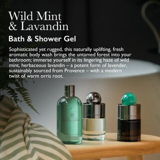 Foto 3 | Gel De Baño Y Ducha Molton Brown Wild Mint & Lavandin 300 Ml - Venta Internacional.