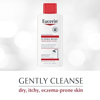Foto 3 | Gel De Baño Eucerin Eczema Relief Con Avena Coloidal, 400 Ml - Venta Internacional.