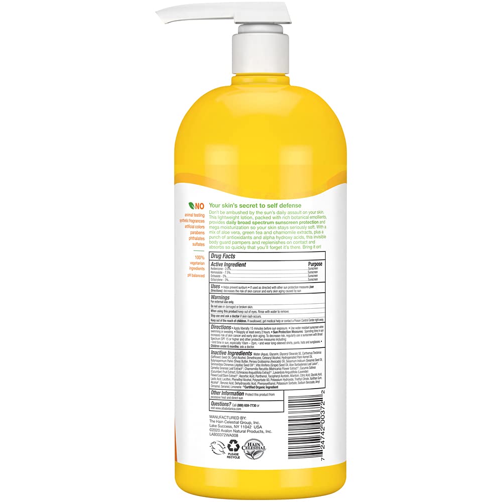 Foto 3 pulgar | Loción Corporal Alba Botanica, Muy Emoliente, Tono Diario, Spf 15, 960 Ml - Venta Internacional.