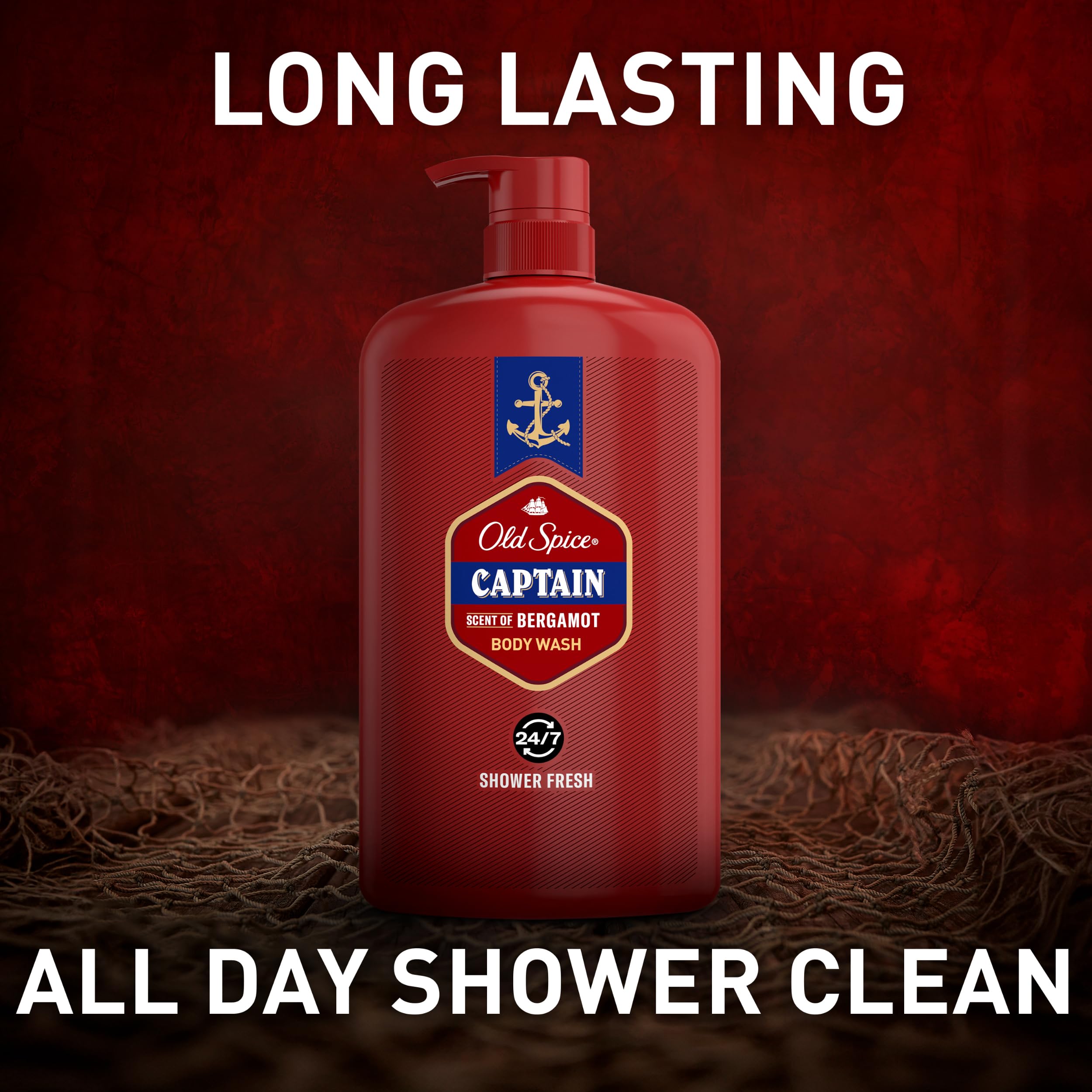 Foto 7 pulgar | Gel De Baño Old Spice Red Collection Captain 24/7 985ml Para Hombre - Venta Internacional.
