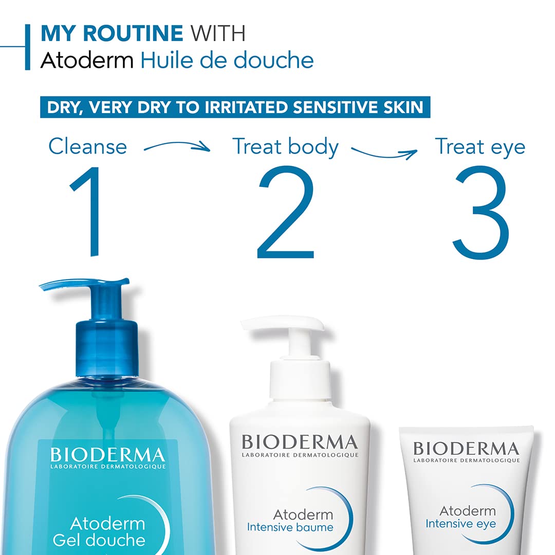 Foto 6 pulgar | Gel De Ducha Bioderma Atoderm Hidratante Para Piel Normal 1l - Venta Internacional.
